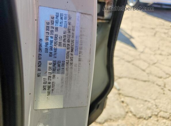 JM3TCBDY0H0138804 2017 MAZDA CX-9 White Engine compartment view