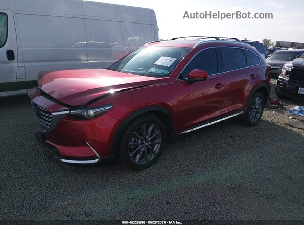JM3TCBDY0M0532264 2021 MAZDA CX-9 Red Vista tres cuartos delantera izquierda
