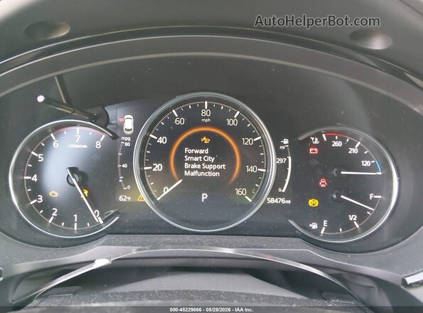 JM3TCBDY0M0532264 2021 MAZDA CX-9 Red Vista de los asientos traseros