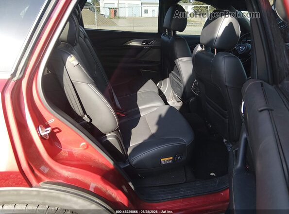 JM3TCBDY0M0532264 2021 MAZDA CX-9 Red Vista de la etiqueta del VIN