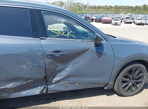 JM3TCBDY1M0508829 2021 MAZDA CX-9 Blue Widok wnętrza z przodu
