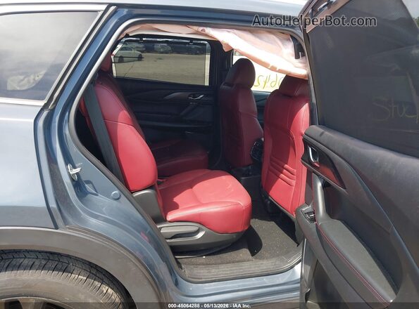 JM3TCBDY1M0508829 2021 MAZDA CX-9 Blue Widok naklejki z numerem VIN
