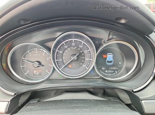 JM3TCBDY2H0128906 2017 MAZDA CX-9 Gray Вид щитка приладів