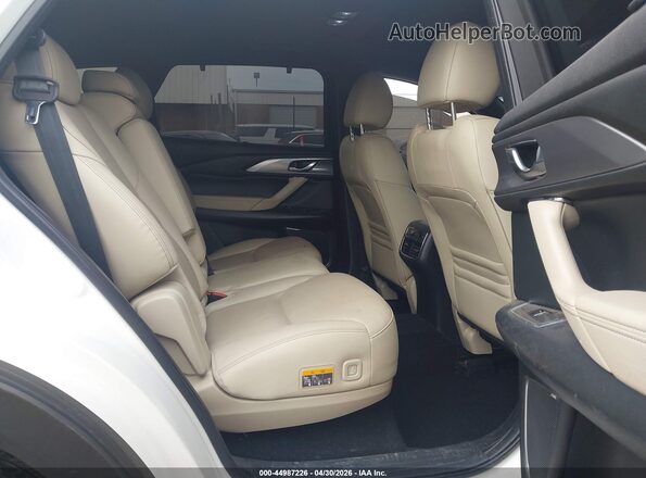 JM3TCBDY2N0612182 2022 MAZDA CX-9 White VIN կոդի պիտակի տեսք