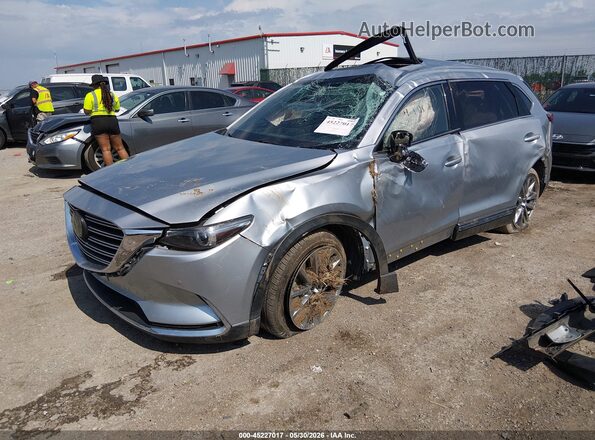 JM3TCBDY3J0204395 2018 MAZDA CX-9 Silver Vista tres cuartos delantera izquierda