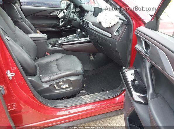 JM3TCBDY6K0329425 2019 MAZDA CX-9 Red Widok wnętrza z przodu