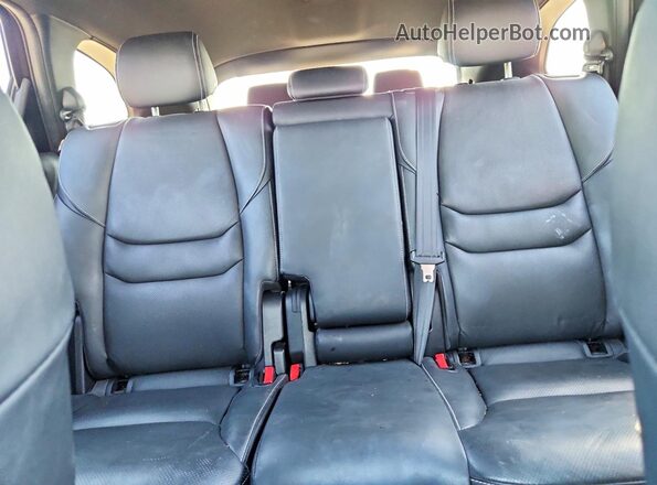 JM3TCBDY6L0418414 2020 MAZDA CX-9 Black Rear seats view