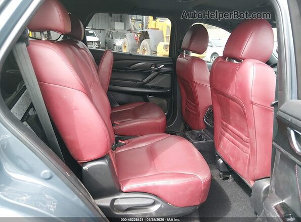 JM3TCBDY6P0654843 2023 MAZDA CX-9 Blue Widok naklejki z numerem VIN