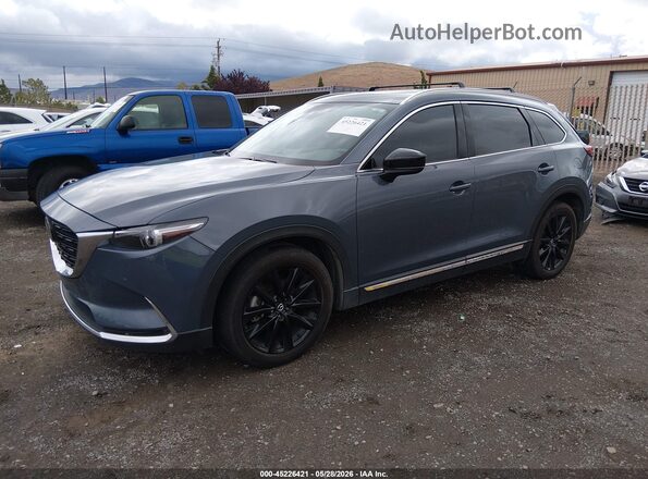 JM3TCBDY6P0654843 2023 MAZDA CX-9 Blue Przód lewy
