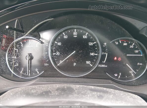 JM3TCBDY6P0654843 2023 MAZDA CX-9 Blue Widok tylnych siedzeń