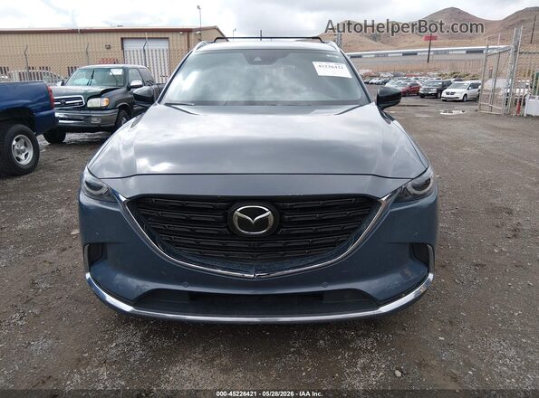 JM3TCBDY6P0654843 2023 MAZDA CX-9 Blue Widok wnętrza z tyłu