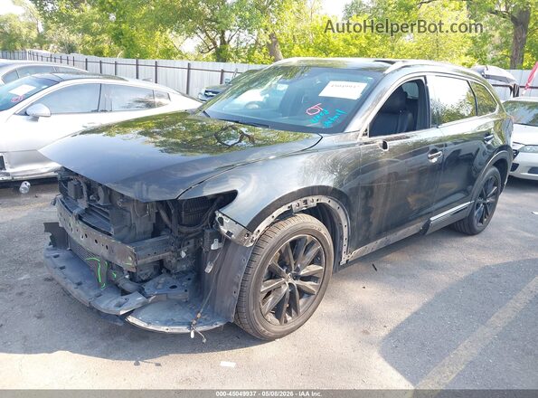 JM3TCBDY7G0108357 2016 MAZDA CX-9 Black Առջևի ձախ երեք քառորդ տեսարան