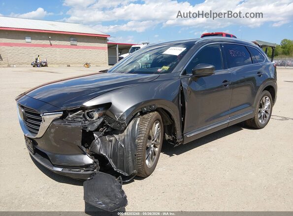 JM3TCBDY7G0113672 2016 MAZDA CX-9 Gray Առջևի ձախ երեք քառորդ տեսարան