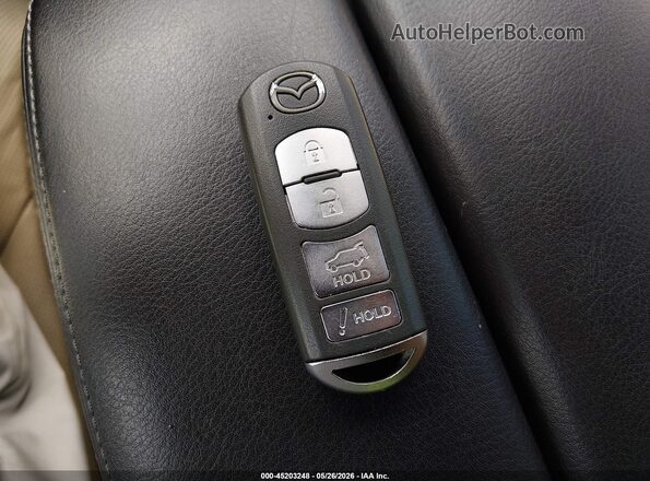 JM3TCBDY7G0113672 2016 MAZDA CX-9 Gray Առջևի վահանակի տեսք