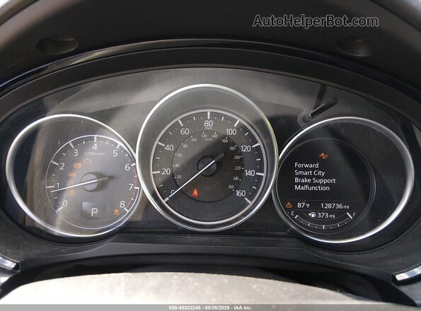JM3TCBDY7G0113672 2016 MAZDA CX-9 Gray Հետևի նստատեղերի տեսք