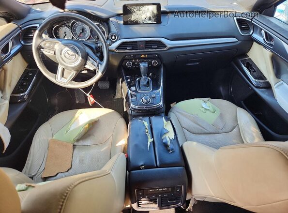 JM3TCBDY7J0200138 2018 MAZDA CX-9 Red Вид панелі приладів