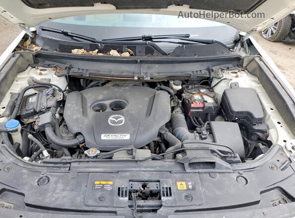 JM3TCBDY7J0215500 2018 MAZDA CX-9 White Շարժիչի բաժամունքի տեսք
