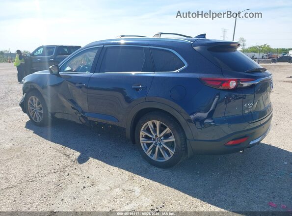 JM3TCBDY8M0500758 2021 MAZDA CX-9 Синий Задняя левая четверть