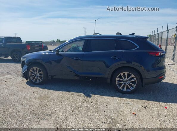 JM3TCBDY8M0500758 2021 MAZDA CX-9 Синий Вид задней части салона
