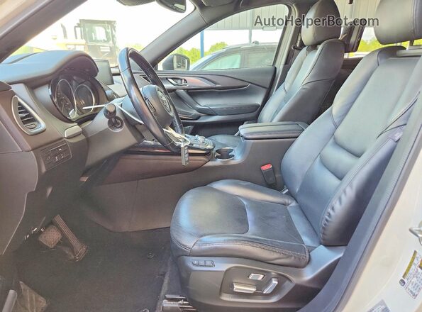 JM3TCBDY9J0206233 2018 MAZDA CX-9 White Widok wnętrza z przodu
