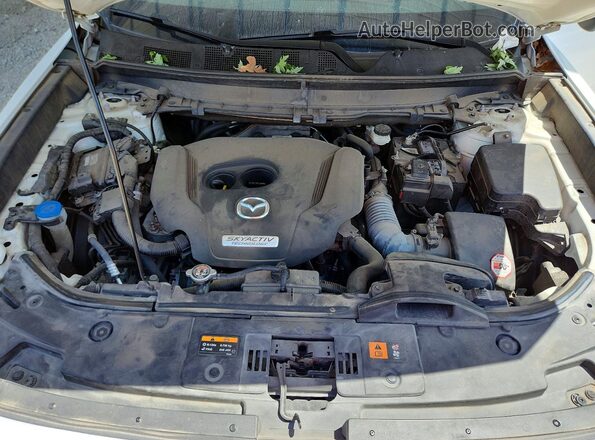 JM3TCBDY9J0206233 2018 MAZDA CX-9 White Widok komory silnika