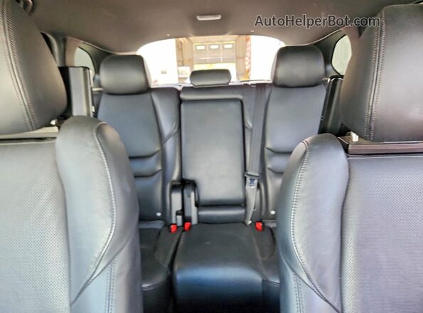 JM3TCBDY9J0206233 2018 MAZDA CX-9 White Widok tylnych siedzeń