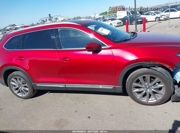 JM3TCBDY9M0524342 2021 MAZDA CX-9 Red Вид задньої частини салону