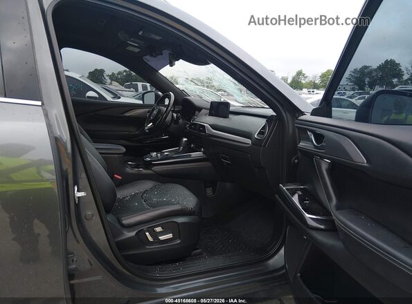 JM3TCBDY9M0525264 2021 MAZDA CX-9 Gray Front interior view