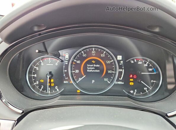 JM3TCBDYXL0409196 2020 MAZDA CX-9 Белый Вид щитка приборов