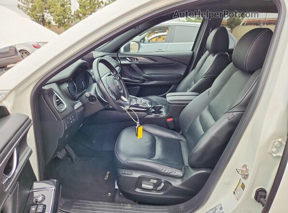 JM3TCBDYXL0409196 2020 MAZDA CX-9 Белый Вид салона спереди