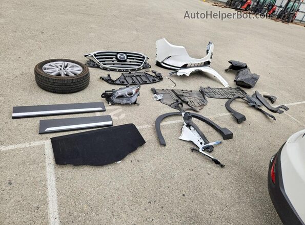 JM3TCBDYXL0409196 2020 MAZDA CX-9 Белый Вид наклейки с VIN-кодом