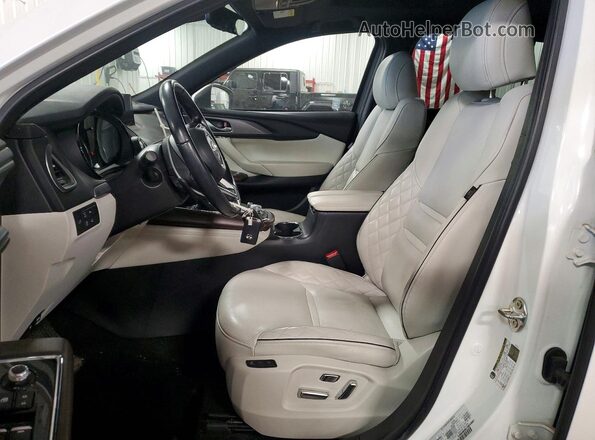 JM3TCBEY1P0634840 2023 MAZDA CX-9 White Սալոնի դիմացի տեսք