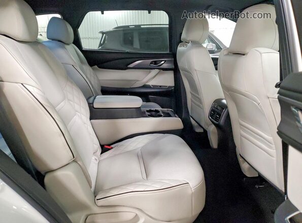 JM3TCBEY1P0634840 2023 MAZDA CX-9 White Սալոնի հետևի տեսք