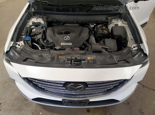 JM3TCBEY1P0634840 2023 MAZDA CX-9 White Շարժիչի բաժամունքի տեսք