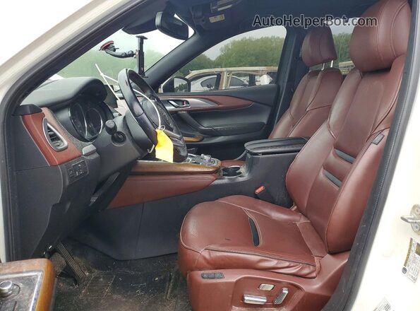 JM3TCBEY5J0211024 2018 MAZDA CX-9 Белый Вид салона спереди