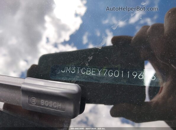 JM3TCBEY7G0119616 2016 MAZDA CX-9 Gray Вид підкапотного простору
