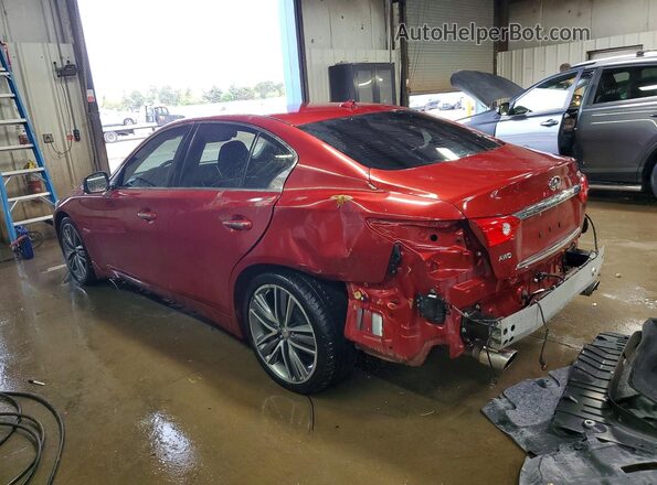 JN1AV7AR2GM530097 2016 INFINITI Q50 Red 