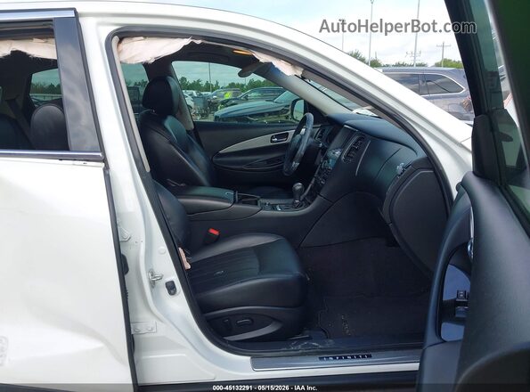 JN1BJ0RP0HM387906 2017 INFINITI QX50 White Вид салону спереду