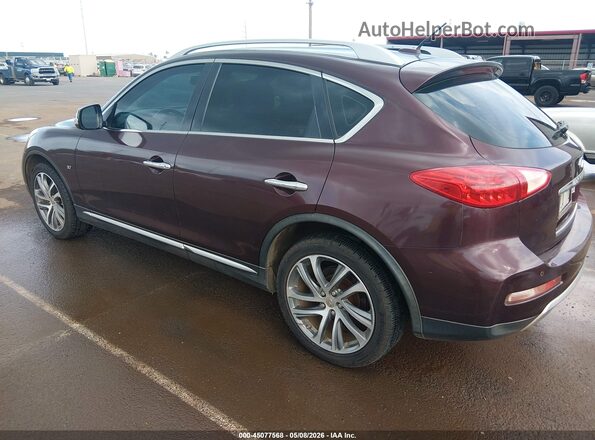 JN1BJ0RP3HM389228 2017 INFINITI QX50 Purple Tył lewy