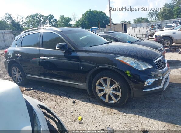 JN1BJ0RP5HM384886 2017 INFINITI QX50 Black უკანა სალონის ხედი