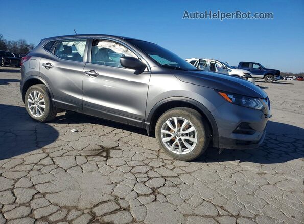 JN1BJ1AV2MW304846 2021 NISSAN ROGUE Gray Przód prawy