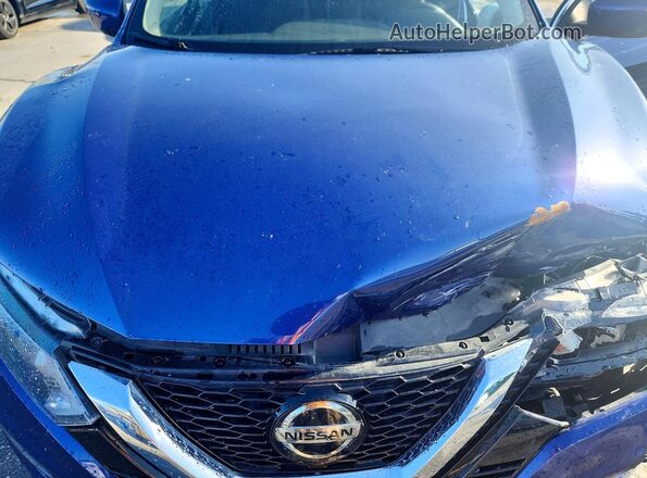 JN1BJ1AV3MW318657 2021 NISSAN ROGUE Blue 