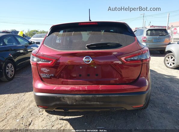 JN1BJ1AV3MW322370 2021 NISSAN ROGUE Red 