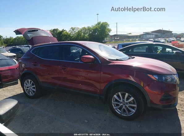 JN1BJ1AV3MW322370 2021 NISSAN ROGUE Red 360 interior view