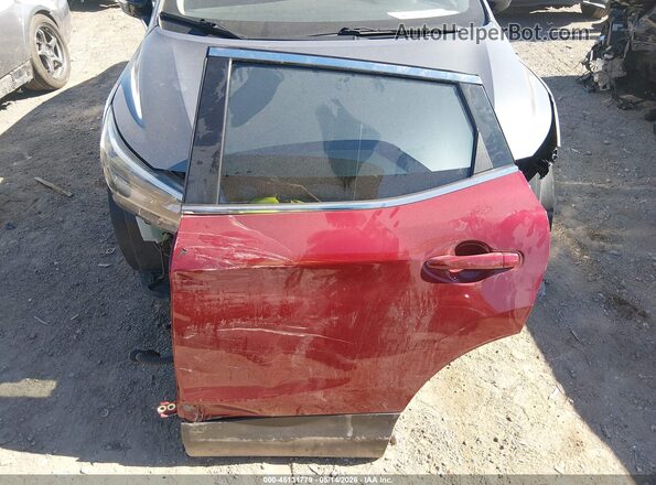 JN1BJ1AV3MW322370 2021 NISSAN ROGUE Red Instrument cluster view
