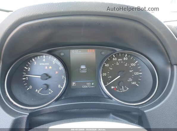 JN1BJ1AV4MW318876 2021 NISSAN ROGUE Red Widok tylnych siedzeń