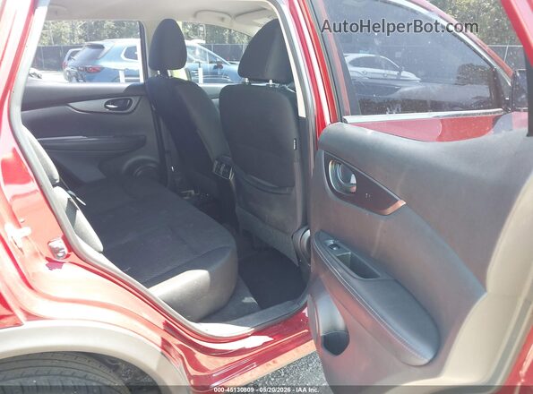 JN1BJ1AV4MW318876 2021 NISSAN ROGUE Red Widok naklejki z numerem VIN