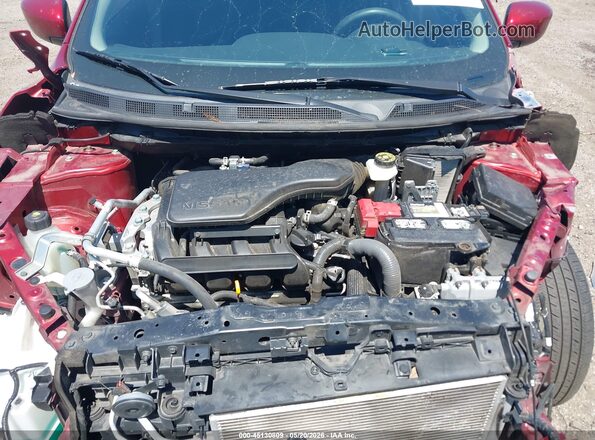 JN1BJ1AV4MW318876 2021 NISSAN ROGUE Red Widok z tyłu