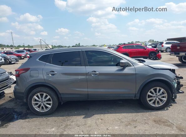 JN1BJ1AW2MW425305 2021 NISSAN ROGUE Серый Вид задней части салона