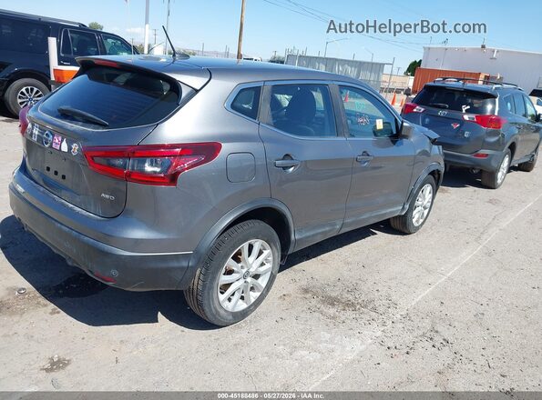 JN1BJ1AW5MW423550 2021 NISSAN ROGUE Gray Rear right